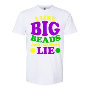 I Like Big Beads and I Cannot Lie Mardi Gras Softstyle CVC T-Shirt