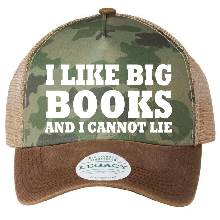 I Like Big Books And I Cannot Lie Legacy Tie Dye Trucker Hat