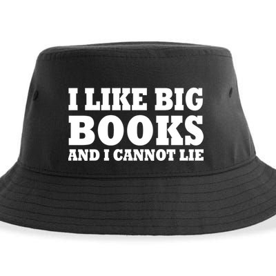 I Like Big Books And I Cannot Lie Sustainable Bucket Hat