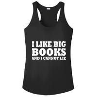 I Like Big Books And I Cannot Lie Ladies PosiCharge Competitor Racerback Tank