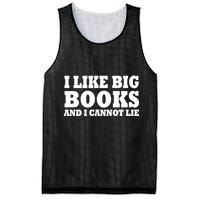 I Like Big Books And I Cannot Lie Mesh Reversible Basketball Jersey Tank