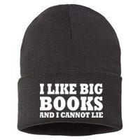I Like Big Books And I Cannot Lie Sustainable Knit Beanie