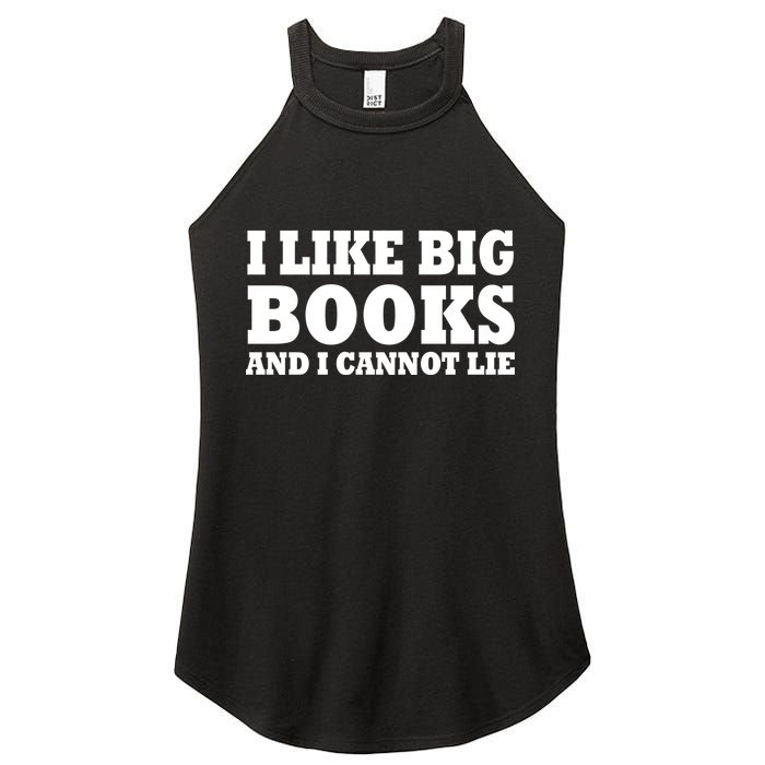 I Like Big Books And I Cannot Lie Women's Perfect Tri Rocker Tank