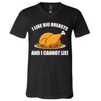 I like Big Breasts And I Cannot Lie V-Neck T-Shirt