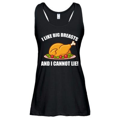 I like Big Breasts And I Cannot Lie Ladies Essential Flowy Tank