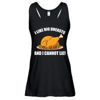 I like Big Breasts And I Cannot Lie Ladies Essential Flowy Tank
