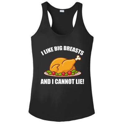 I like Big Breasts And I Cannot Lie Ladies PosiCharge Competitor Racerback Tank