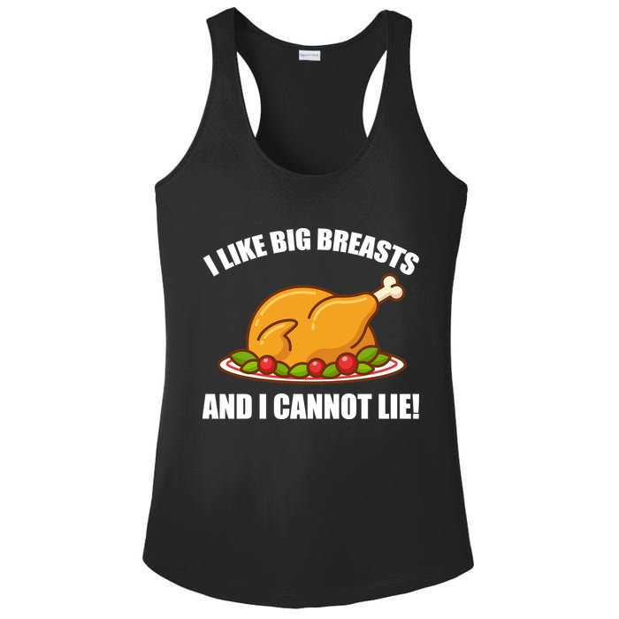 I like Big Breasts And I Cannot Lie Ladies PosiCharge Competitor Racerback Tank