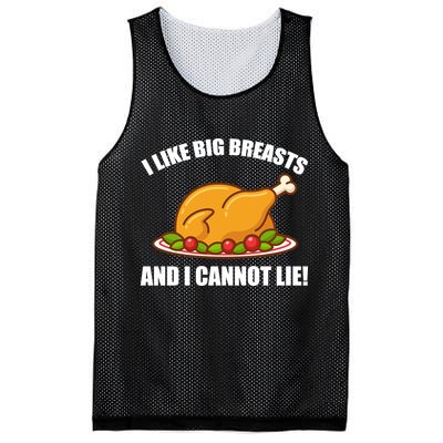 I like Big Breasts And I Cannot Lie Mesh Reversible Basketball Jersey Tank
