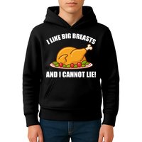 I like Big Breasts And I Cannot Lie Kids Hoodie