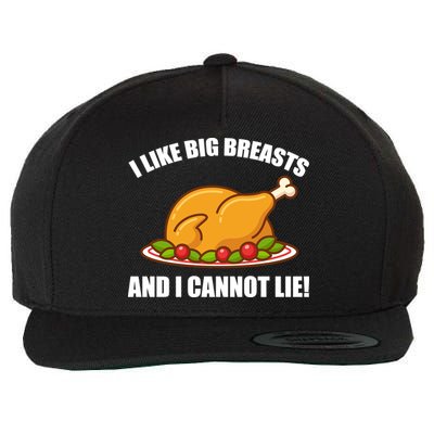 I like Big Breasts And I Cannot Lie Wool Snapback Cap