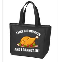 I like Big Breasts And I Cannot Lie Zip Tote Bag