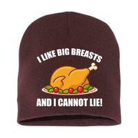 I like Big Breasts And I Cannot Lie Short Acrylic Beanie
