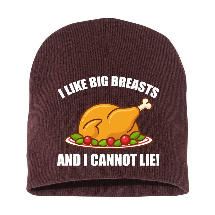 I like Big Breasts And I Cannot Lie Short Acrylic Beanie