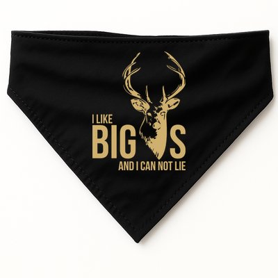 I Like Big Bucks and I Cannot Lie USA-Made Doggie Bandana