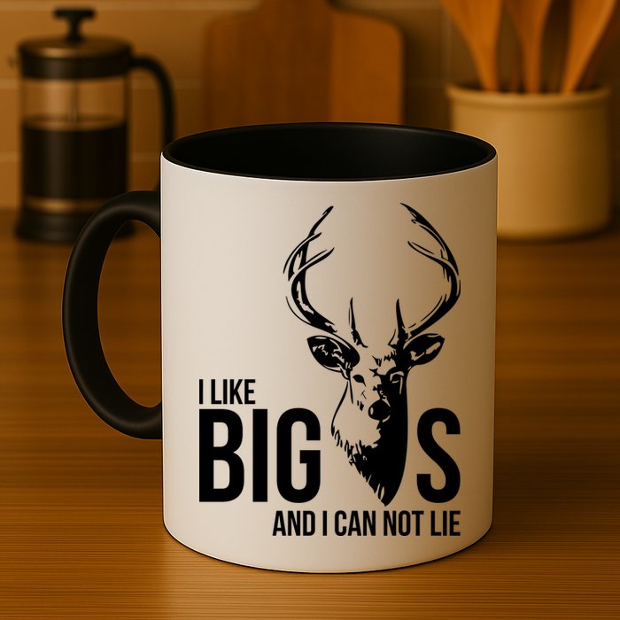 I Like Big Bucks and I Cannot Lie Mug