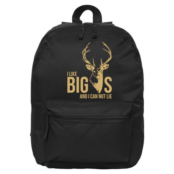 I Like Big Bucks and I Cannot Lie 16 in Basic Backpack