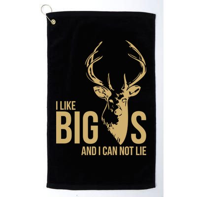 I Like Big Bucks and I Cannot Lie Golf Towel
