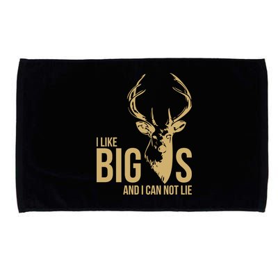 I Like Big Bucks and I Cannot Lie Microfiber Hand Towel