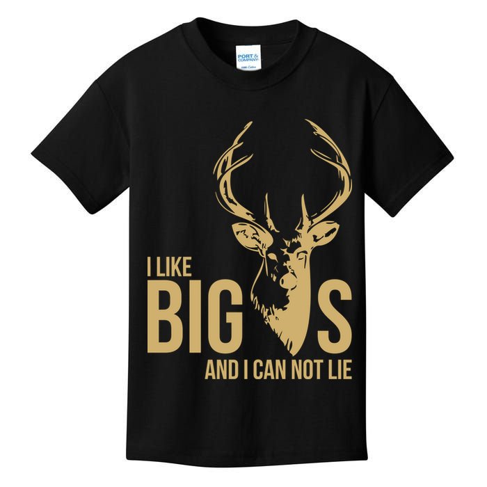 I Like Big Bucks and I Cannot Lie Kids T-Shirt