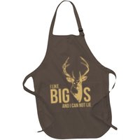 I Like Big Bucks and I Cannot Lie Full-Length Apron With Pockets
