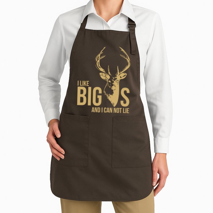I Like Big Bucks and I Cannot Lie Apron