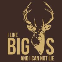 I Like Big Bucks and I Cannot Lie Full-Length Apron With Pockets