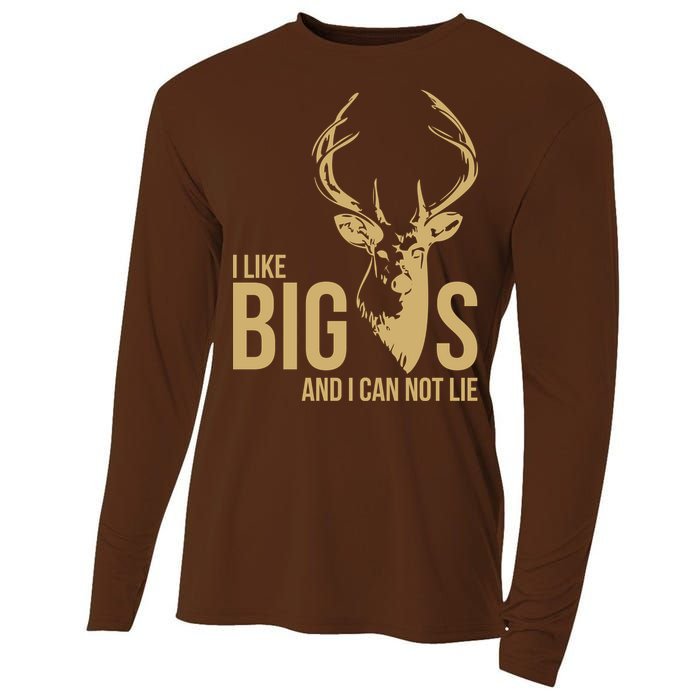 I Like Big Bucks and I Cannot Lie Cooling Performance Long Sleeve Crew