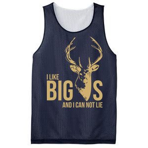 I Like Big Bucks and I Cannot Lie Mesh Reversible Basketball Jersey Tank