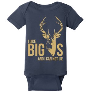 I Like Big Bucks and I Cannot Lie Baby Bodysuit