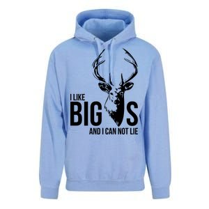 I Like Big Bucks and I Cannot Lie Unisex Surf Hoodie