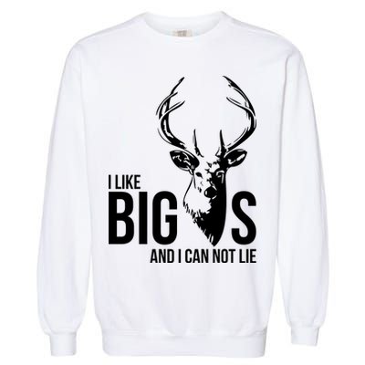 I Like Big Bucks and I Cannot Lie Garment-Dyed Sweatshirt
