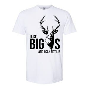 I Like Big Bucks and I Cannot Lie Softstyle CVC T-Shirt