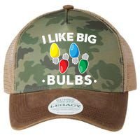 I Like Big Bulbs Funny Christmas Lights Legacy Tie Dye Trucker Hat