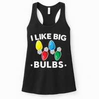 I Like Big Bulbs Funny Christmas Lights Womens Tank Top