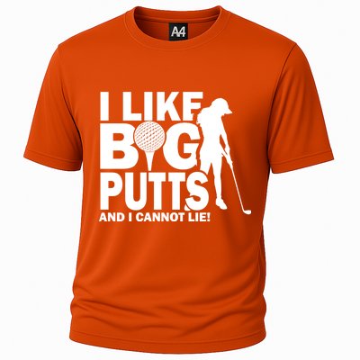 I Like Big Putts And I Cannot Lie Golf Cooling Performance Crew T-Shirt