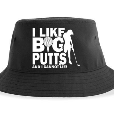 I Like Big Putts And I Cannot Lie Golf Sustainable Bucket Hat