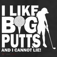 I Like Big Putts And I Cannot Lie Golf Adult Drive Performance Visor