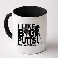 I Like Big Putts And I Cannot Lie Golf Mug