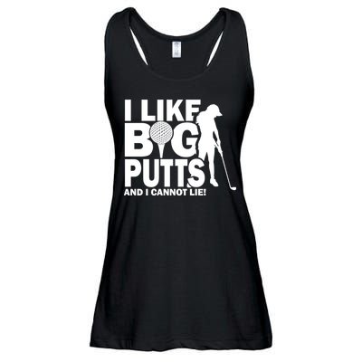 I Like Big Putts And I Cannot Lie Golf Ladies Essential Flowy Tank
