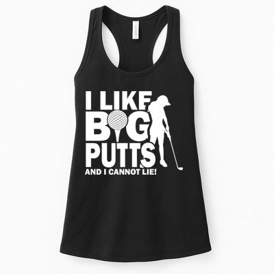 I Like Big Putts And I Cannot Lie Golf Womens Tank Top