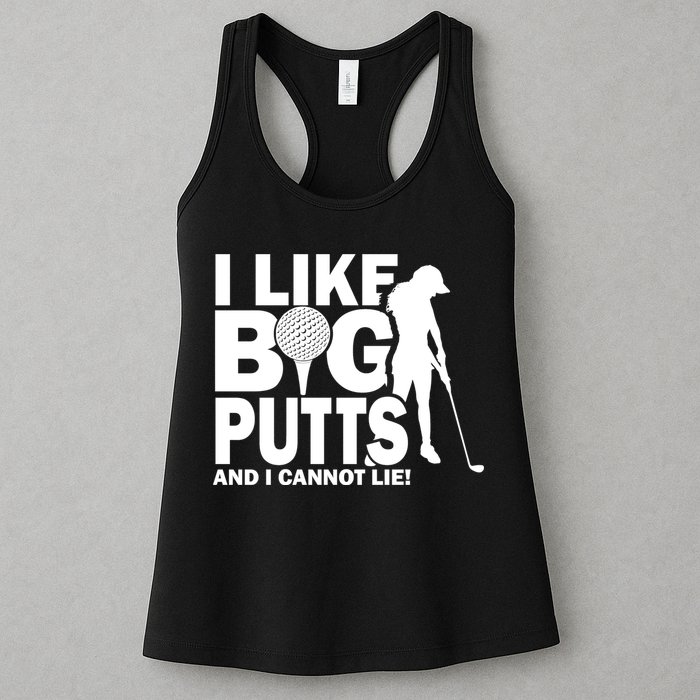 I Like Big Putts And I Cannot Lie Golf Womens Tank Top