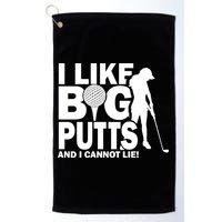 I Like Big Putts And I Cannot Lie Golf Golf Towel