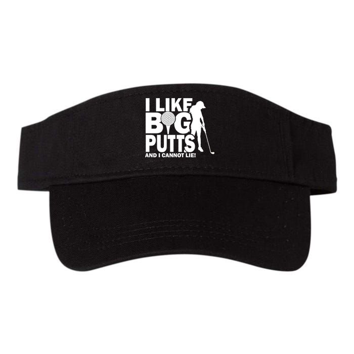 I Like Big Putts And I Cannot Lie Golf Visor