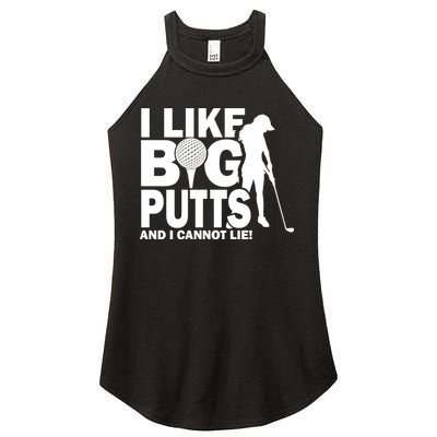 I Like Big Putts And I Cannot Lie Golf Women's Perfect Tri Rocker Tank