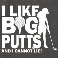 I Like Big Putts And I Cannot Lie Golf Vector Backpack