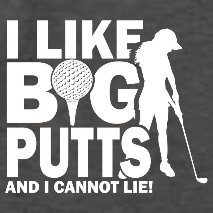 I Like Big Putts And I Cannot Lie Golf Vector Backpack