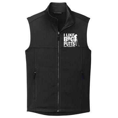 I Like Big Putts And I Cannot Lie Golf Collective Smooth Fleece Vest