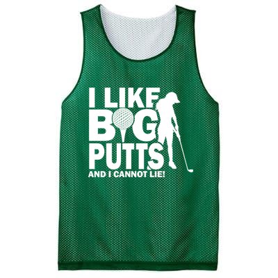 I Like Big Putts And I Cannot Lie Golf Mesh Reversible Basketball Jersey Tank