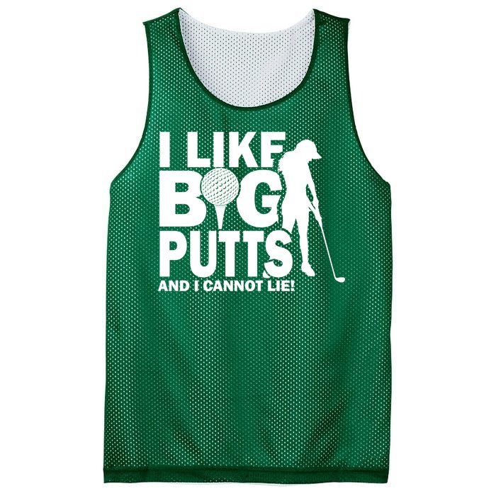 I Like Big Putts And I Cannot Lie Golf Mesh Reversible Basketball Jersey Tank